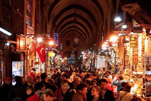 Grand Bazaar (Kapali Carsi) in Istanbul