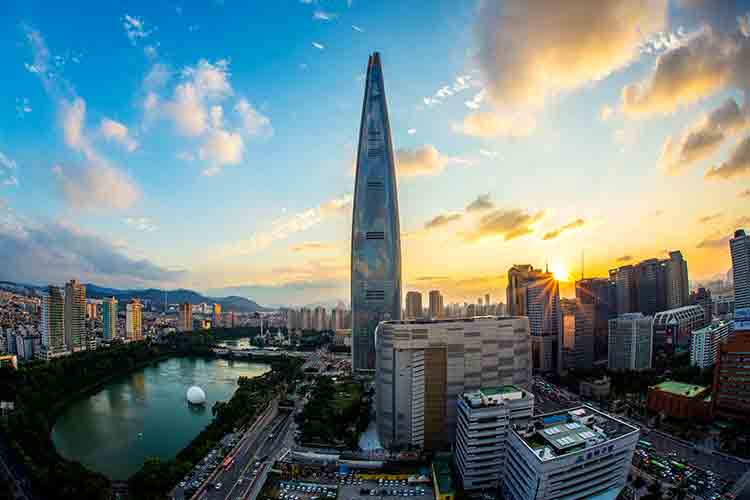 Lotte-Tower in seoul