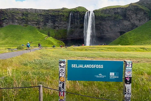 Seljaland Waterfall