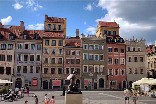 warsaw old town
